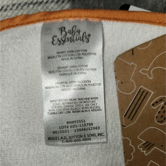 Baby‎ Essentials 3 Piece Bibs and Headband Set So Thankful Thanksgiving Autumn - Picture 5 of 8